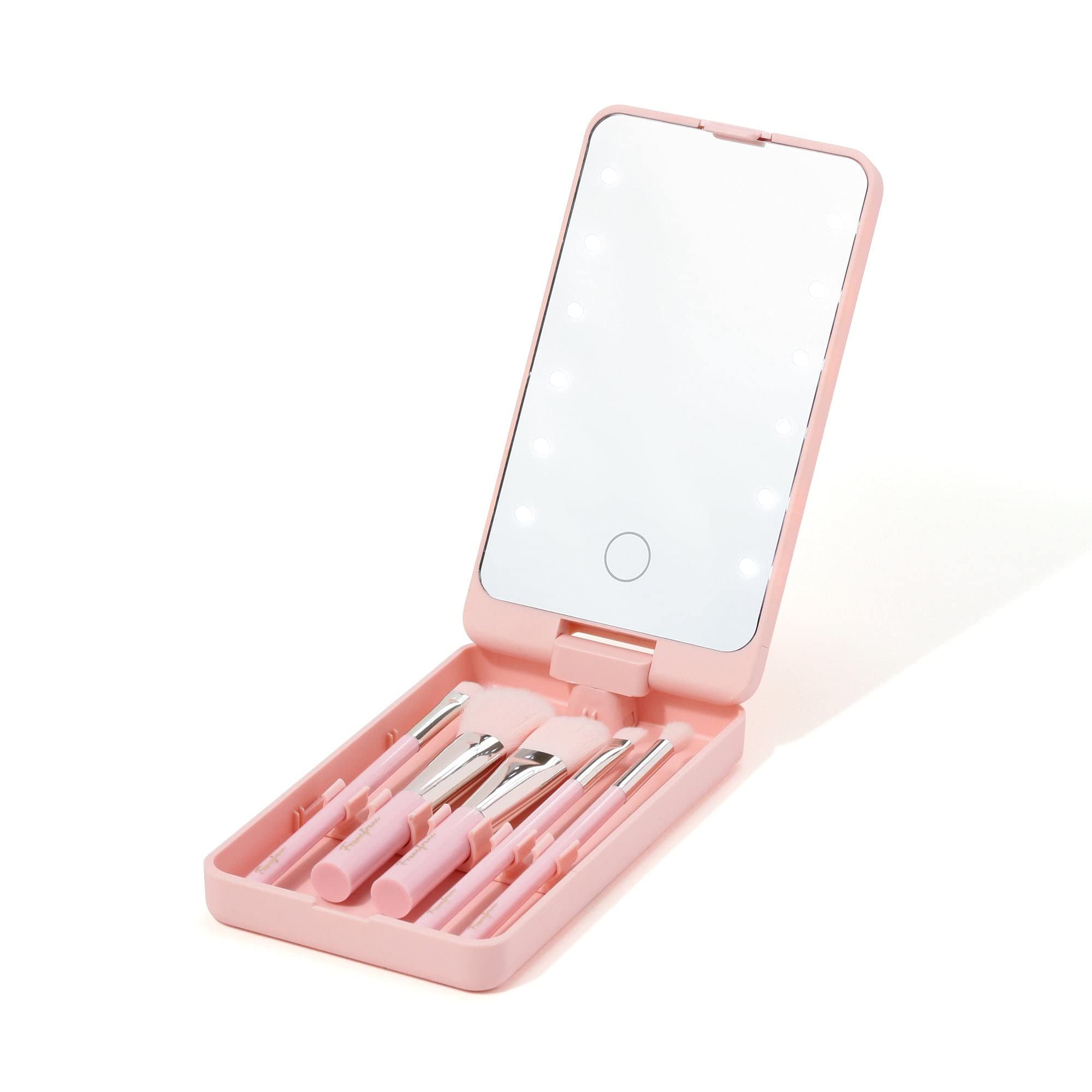 Amazon.co.jp: Francfranc フランフラン ラミラLEDミラー メイクブラシ